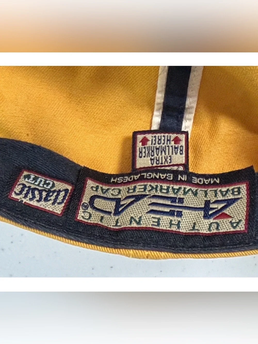Ballmarked cap this cap